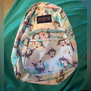 New- Kids Travel - School 
Jansport  Backpack 
Fun & Bright Unicorn Print